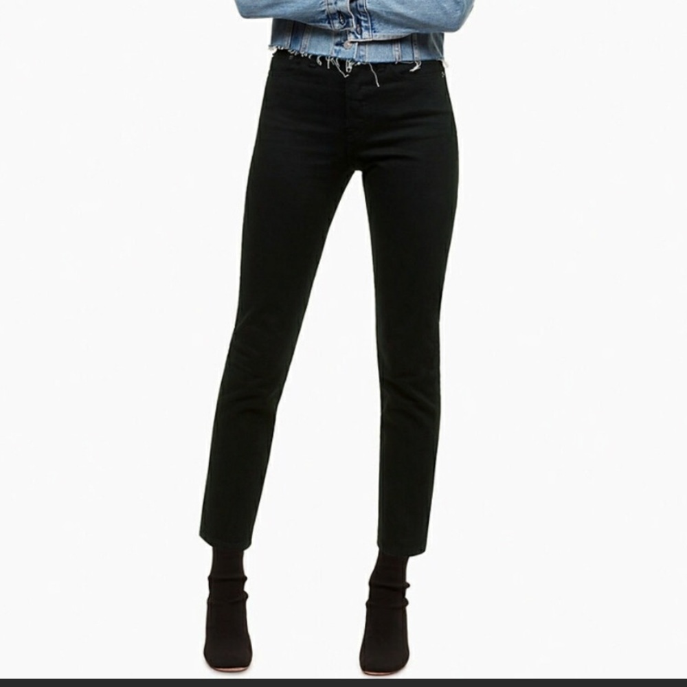 Levi’s Wedgie Black Jeans
